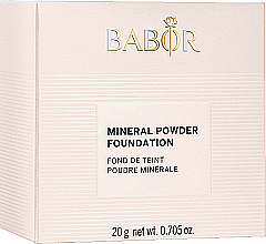 Loses Mineralpulver - Babor Mineral Powder Foundation — Bild N2