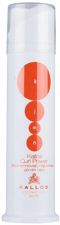 Styling-Creme für lockiges Haar - Kallos Cosmetics Curl Power Styling Cream — Bild N1