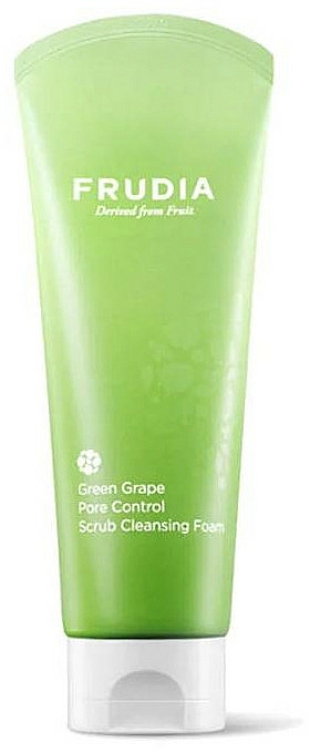 Gesichtsschaum mit Traubenextrakt - Frudia Pore Control Green Grape Scrub Cleansing Foam — Bild N1