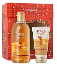 Set (Shampoo 12 ml+ Conditioner 12 ml) - Bottega Verde Argan Del Marocco Gift Set (sh/gel/400ml + h/cr/75ml) — Bild N1