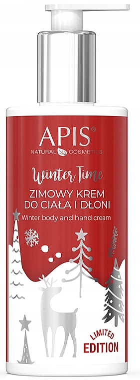 Körper- und Handcreme - APIS Professional Winter Time Winter Body & Hand Cream — Bild N1