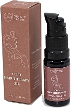 Haaröl - Fam Drops Of Nature 100 mg CBD Hair Therapy Oil — Bild N3