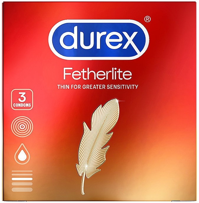 Kondome 3 St. - Durex Fetherlite Condoms — Bild N1