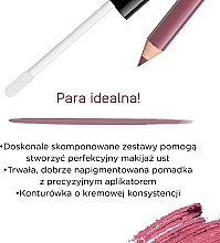 Eveline Cosmetics Oh! My Lips (Lippenstift 4.5g + Lippenkonturenstift 1g) - Make-up Set — Bild N2