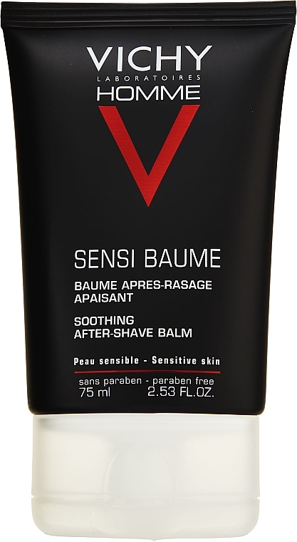 Beruhigender After Shave Balsam - Vichy Homme Sensi-Baume After-Shave Balm — Bild N1