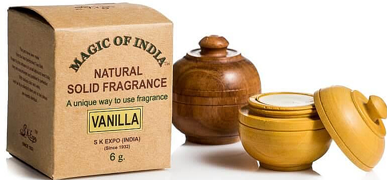 Natürliches Cremeparfüm Vanilla - Shamasa — Bild N1