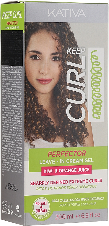 Creme-Gel für lockiges Haar - Kativa Keep Curl Superfruit Active — Bild N1
