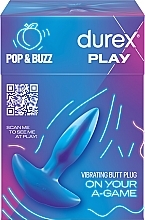 Vibrierender Analplug - Durex Play Vibrating Butt Plug  — Bild N2