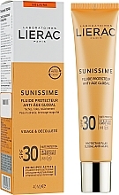 Anti-Aging Sonnenschutzfluid für das Gesicht SPF 30 - Lierac Sunissime Energizing Protective Fluid Global Anti-Aging — Bild N2