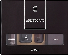 Düfte, Parfümerie und Kosmetik Ajmal Aristocrat - Duftset (Eau de Parfum 75ml + Deospray 200ml + Öl 30ml + Duschgel 200ml) 