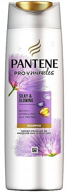 Sulfatfreies Haarshampoo - Pantene Pro-V Miracles Silky & Glowing Shampoo — Bild N2