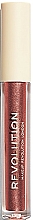 Flüssiger Lippenstift - Makeup Revolution Nudes Collection Metallic Liquid Lipstick — Bild N1