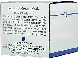 Regenerierende Gesichtscreme-Maske - Holy Land Cosmetics Bio Repair Cream Mask — Bild N4