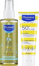 Pflegeset für trockene Haut - Mustela (lot/40ml + oil/100ml + bag/1pc) — Bild N2