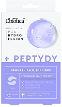 Düfte, Parfümerie und Kosmetik Hydrogel-Augenpatches mit Peptiden - L'biotica PGA Hydro Fusion 