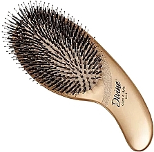 Haarmassagebürste golden - Olivia Garden Expert Care Curve Boar & Nylon Bristles Gold — Bild N1