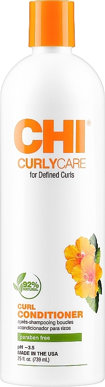 Conditioner für lockiges Haar - CHI Curly Care Curl Conditioner — Bild N2