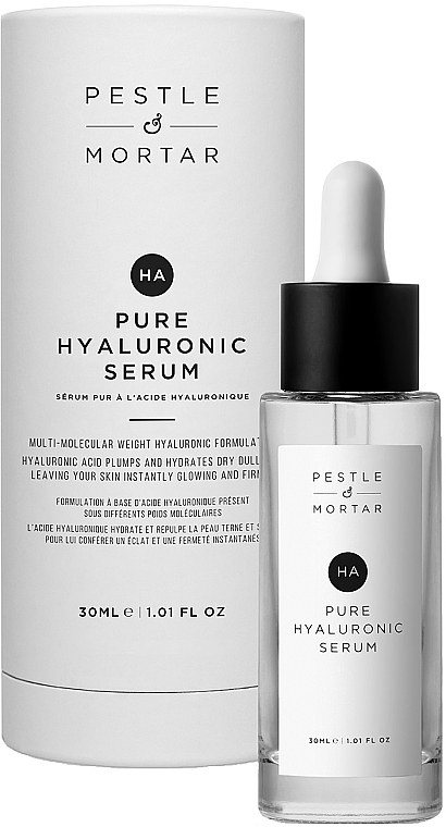 GESCHENK! Gesichtsserum mit Hyaluronsäure - Pestle & Mortar Pure Hyaluronic Serum — Bild N1