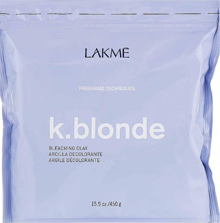 Entfärbungstonerde - Lakme K.Blonde Bleaching Clay — Bild N1