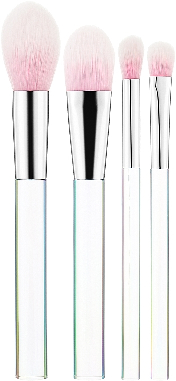 Make-up Pinselset in Kosmetiktasche - I Heart Revolution Unicorn Heart Glow Brush Set — Bild N1