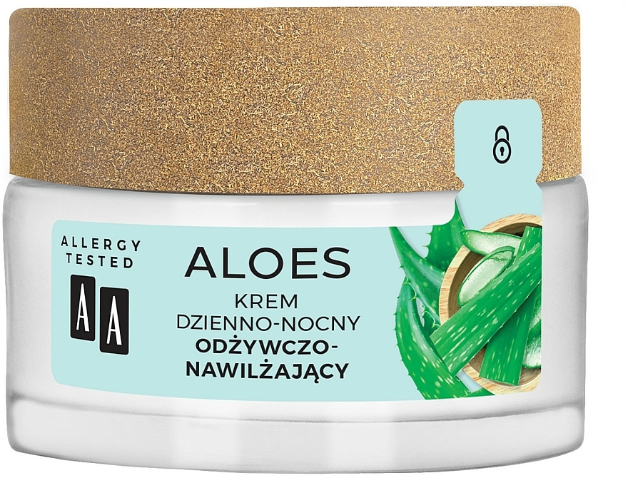 Nährende und feuchtigkeitsspendende Gesichtscreme mit Aloe Vera-Extrakt - AA Aloe Vera Extract — Bild N2