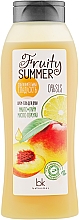Düfte, Parfümerie und Kosmetik Creme-Duschgel mit Mango, Limette und Pfirsichbutter - BelKosmex Fruity Summer