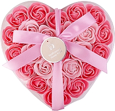 Düfte, Parfümerie und Kosmetik Badekonfetti Rosen 24 St. - Accentra Bath Roses In Heart Shaped Gift Box