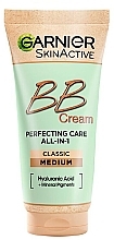 BB-Gesichtscreme - Garnier Skin Active BB Cream Perfecting Care All-In-1 Classic — Bild N2