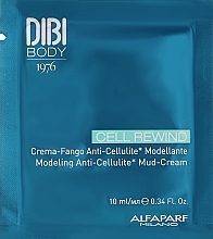 Modellierende Anti-Cellulite-Schlammcreme - DIBI Milano Cell Rewind Modeling Anti-cellulite Mud Cream (Probe)  — Bild N2