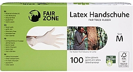 Latex Handschuhe Größe M - Fair Zone — Bild N1