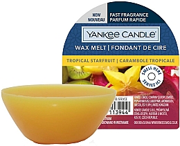 Düfte, Parfümerie und Kosmetik Duftwachs Tropical Starfruit - Yankee Candle Tropical Starfruit Wax Melt
