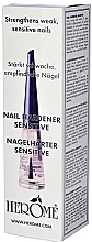 Düfte, Parfümerie und Kosmetik Nagelhärter Sensitive - Herome Nail Hardener Sensitive