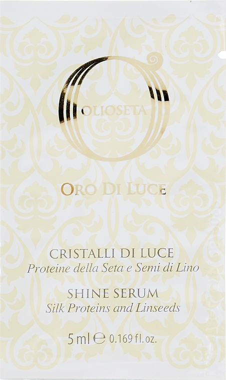 Flüssige Haarkristalle mit Seidenprotein - Barex Italiana Olioseta Cristalli Liquidi (Mini) — Bild N1