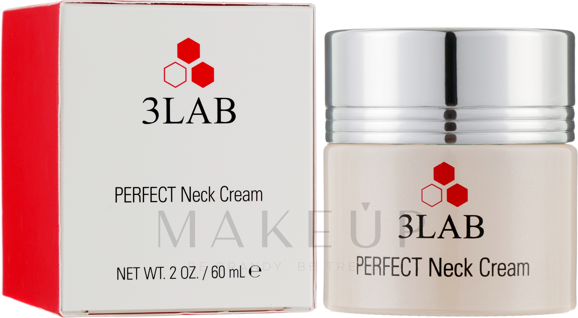 Nackencreme - 3Lab Perfect Neck Cream — Bild 60 ml