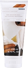 Körpermilch mit Vanille und Zimt - Korres Body Milk Vanila Cinnamon — Bild N1