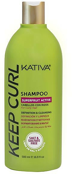 Pflegendes Shampoo für lockiges Haar - Kativa Keep Curl Shampoo — Bild N2