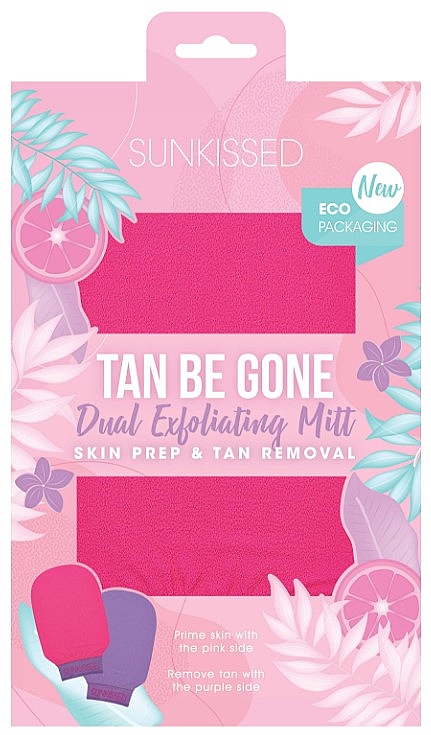 Doppelseitiger Peeling-Handschuh - Sunkissed Tan Be Gone Dual Exfoliating Mitt — Bild N1