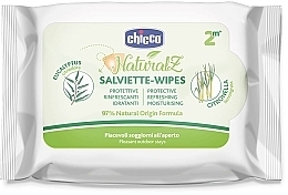 Düfte, Parfümerie und Kosmetik Erfrischende Feuchttücher 20 St. - Chicco Salviettine Wipes
