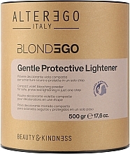 Aufhellendes Pulver - AlterEgo BlondEgo Gentle Protective Lightener Violet Bleaching Powder  — Bild N2