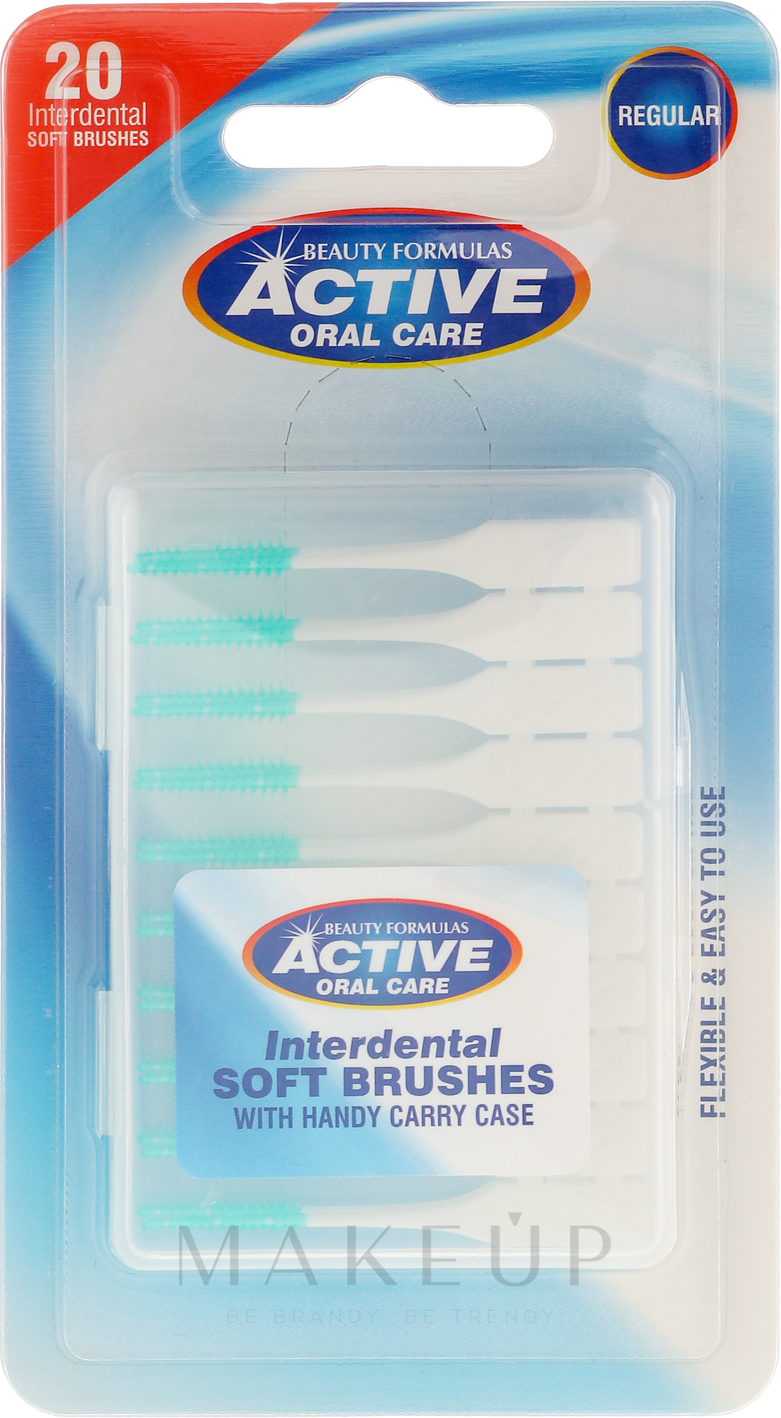 Interdentalzahnbürsten Regular grün 20 St. - Beauty Formulas Active Oral Care Interdental Soft Brushes Regular — Foto 20 St.