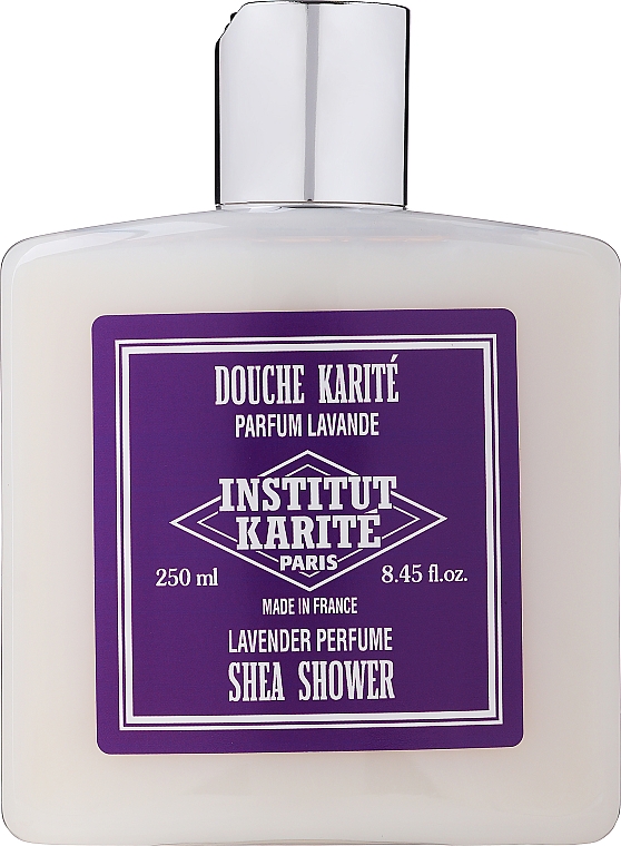 Sanftes und feuchtigkeitsspendendes Duschgel mit Sheabutter und Lavendelduft - Institut Karite Lavender Shea Shower Gel — Bild N1