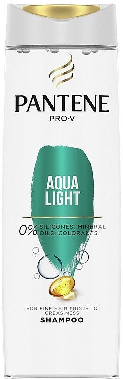 Nährendes Shampoo für schnell fettendes, feines Haar "Aqua Light" - Pantene Pro-V Aqua Light Shampoo — Foto N2