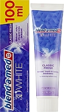 Aufhellende Zahnpasta 3D White - Blend-a-med 3D White Toothpaste — Foto N4