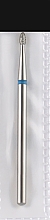 Düfte, Parfümerie und Kosmetik Diamant-Nagelfräser in Tropfenform 1,6 mm blau - Head The Beauty Tools