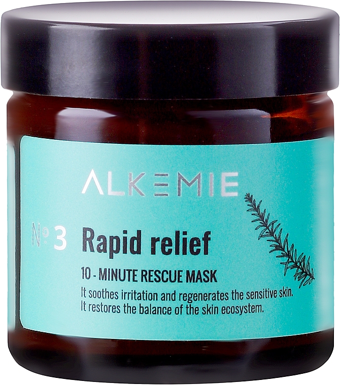 Regenerierende Gesichtsmaske - Alkmie Rapid Relief Rescue Mask — Bild N3