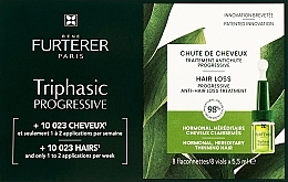 Düfte, Parfümerie und Kosmetik Drei-Phasen-Behandlung gegen Haarausfall - Rene Furterer Triphasic Progressive 8 Flasks