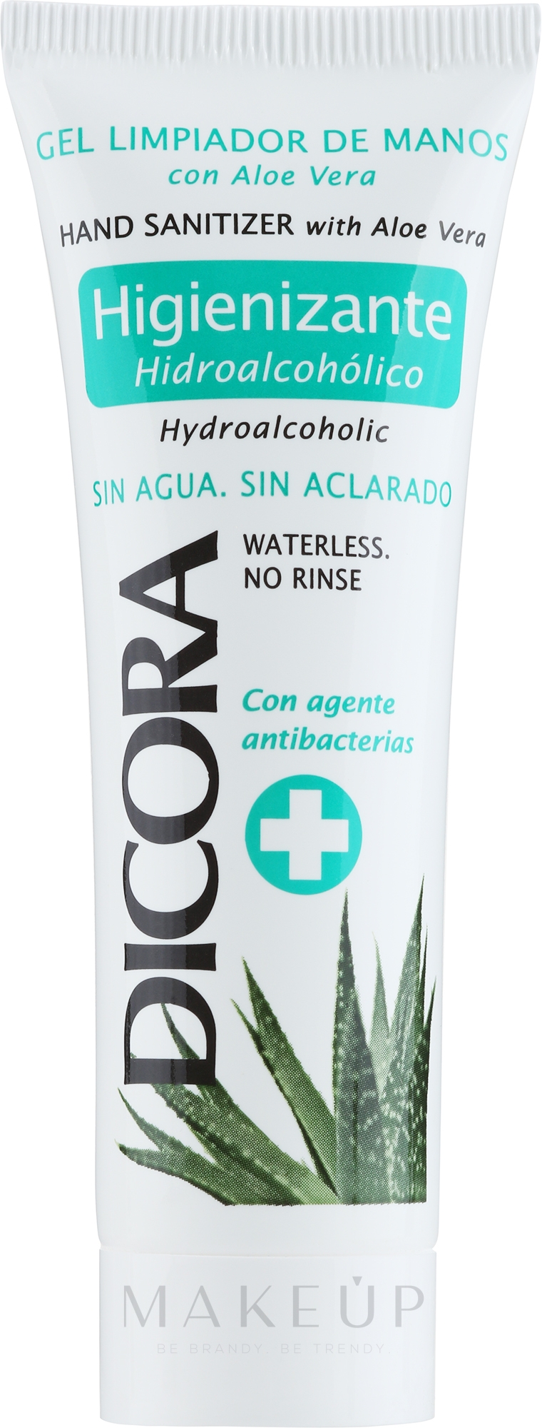 Händedesinfektionsgel mit Aloe Vera - Dicora Urban Fit Antibacteial Hand Sanitizer — Bild 75 ml