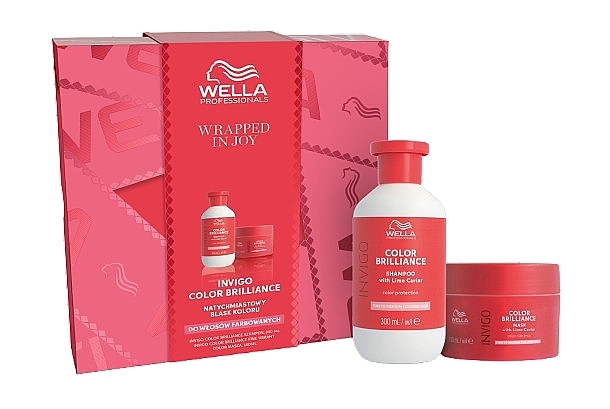 Set - Wella Professionals Invigo Color Brillance (shm/300ml + h/mask/150ml) — Bild N1