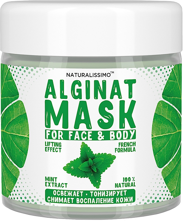 Alginate Maske mit Minze - Naturalissimo Mint Alginat Mask — Bild N2