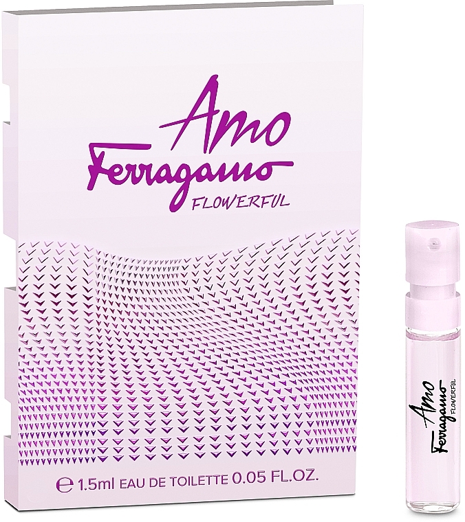 GESCHENK! Salvatore Ferragamo Amo Ferragamo Flowerful - Eau de Toilette (Probe) — Bild N1